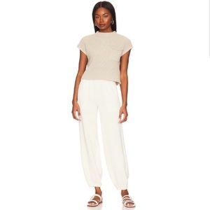 Free People Freya Set Oatmeal Bone Combo Like New